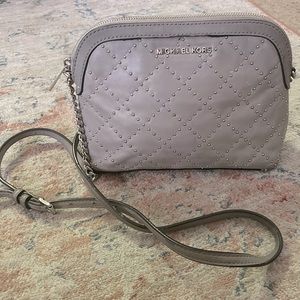 Michael Kors Gray Crossbody Bag